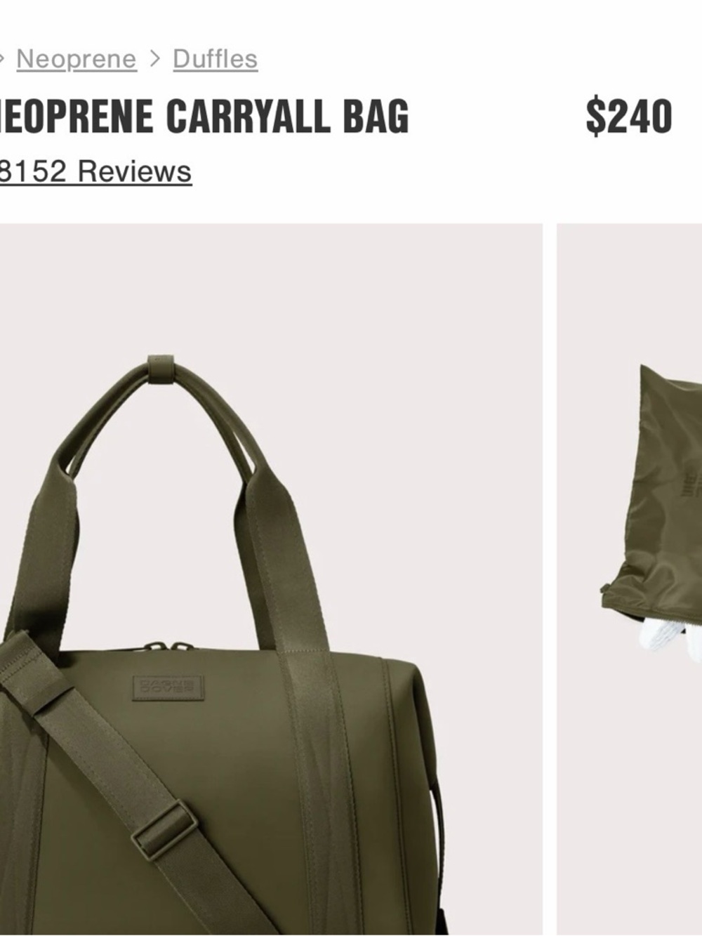 Dagne Dover Gorgeous Green Landon Large Tote